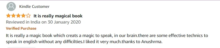 Learner testimonial 1