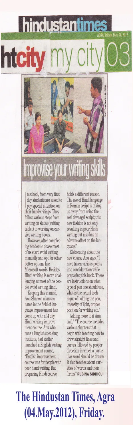Improve your writing skills with expert guidance — Hindustan Times