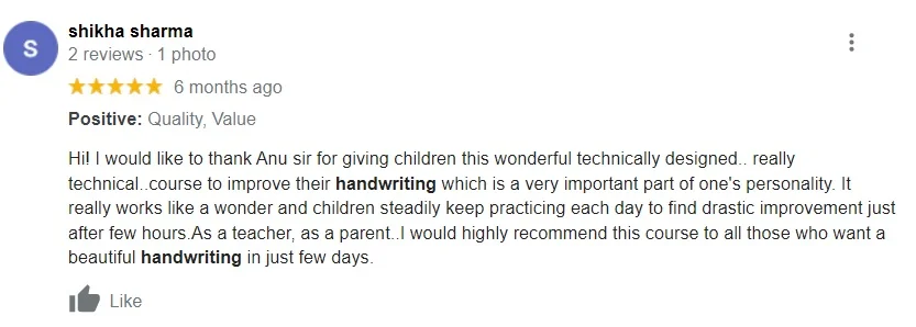 Learner testimonial 16